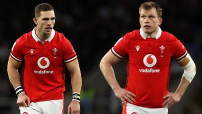 George North and Nick Tompkins