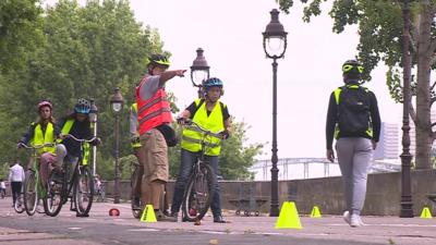 Cycling lessons in Paris