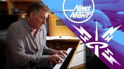 As Newsnight unveils a new look and sound, the man behind the theme tune shares his composing secrets.