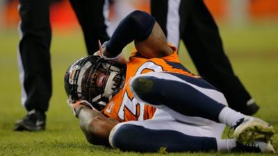 NFL player David Bruton suffers concussion during game in 2014