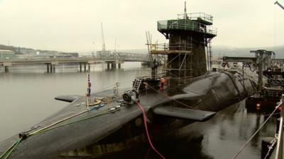 Trident submarine