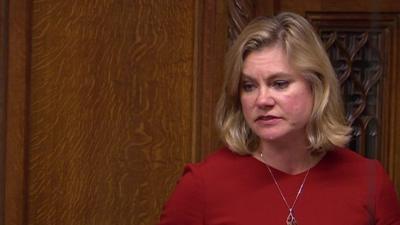 Justine Greening at PMQs