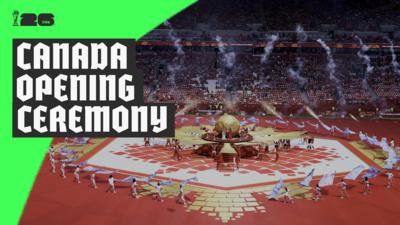 Canada opening ceremony 