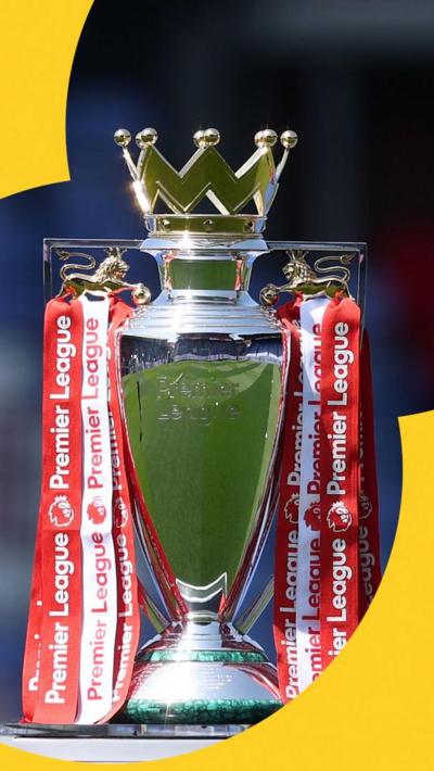 Premier League trophy