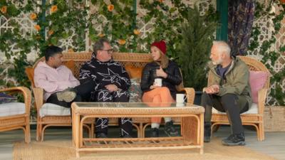 Nick Mohammed, Alan Carr, Kate Garraway and Mark Bonnar 