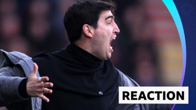 Bournemouth manager Andoni Iraola
