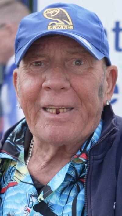 Sheffield Wednesday fan in a blue cap
