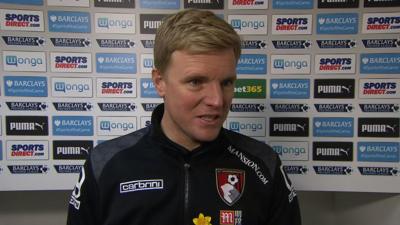 Bournemouth boss Eddie Howe