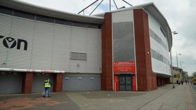 Wrexham's racecourse stadium