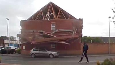 Roof collapse