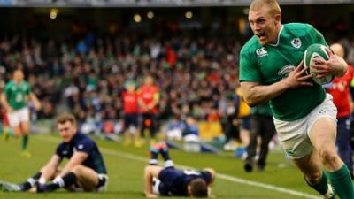 Highlights: Ireland 35-25 Scotland