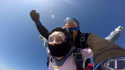 Skydiving