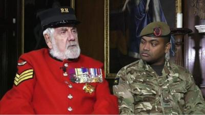 Bill Speakman and Johnson Beharry