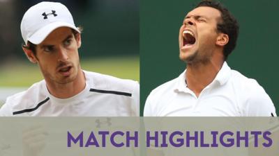 Andy Murray and Jo-Wilfried Tsonga