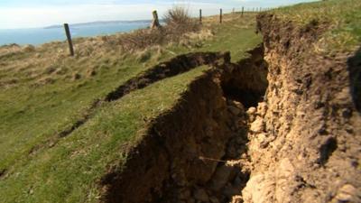 Crack on Jurassic Coast