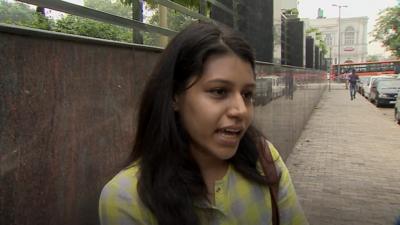 Passer-by in Delhi