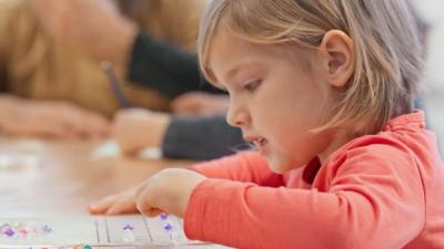 A child at school