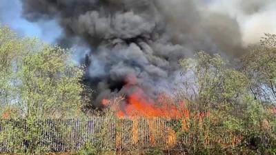 Fire in Willenhall