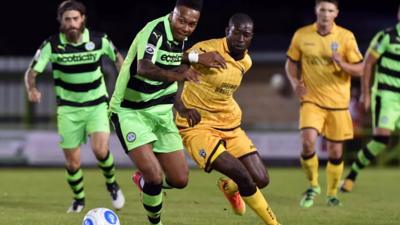 The Forest Green Rovers football team