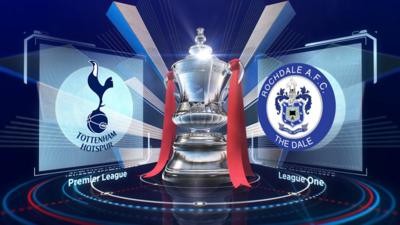 Highlights: Tottenham 6-1 Rochdale