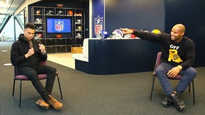 Jason Bell and Osi Umenyiora