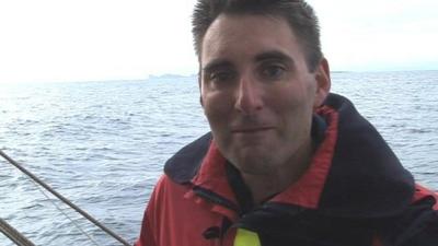 BBC News NI reporter Julian Fowler joined the tall ship 'Europa' as they sailed across the Atlantic Ocean