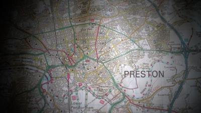 Map of Preston