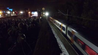 Steve Reich's Different Trains at Edge Hill station