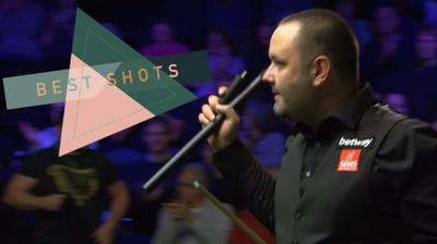 Stephen Maguire celebrates