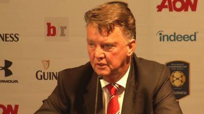 Man Utd manager Louis van Gaal