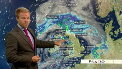 BBC weather forecast