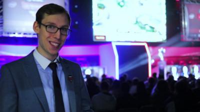 eSports commentator