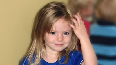 Madeleine McCann in 2007