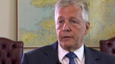 Peter Robinson said after allegations of an IRA role in the murder of Kevin McGuigan Sr, it "cannot be business as usual".
