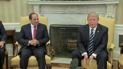 Trump and Sisi