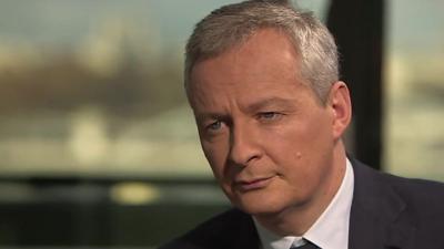 Bruno Le Maire, France’s Finance Minister