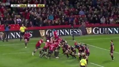 Dragons v Scarlets