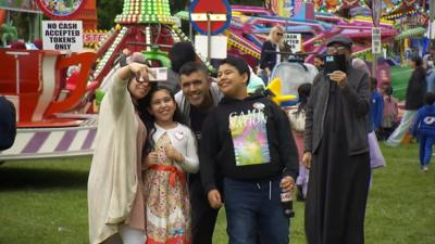 Eid celebrations in Ilford