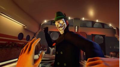 Creepy character