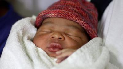 Baby born on MV Aquarius named Newman Otas