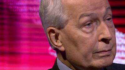 Frank Field MP, former minister for Welfare Reform