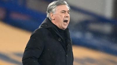 Everton manager Carlo Ancelotti