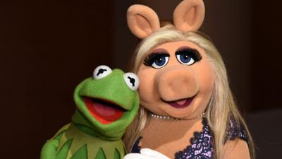 Kermit and Miss Piggy