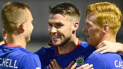 Linfield beat Ballyclare Comrades