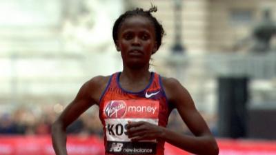 Kenya's Brigid Kosgei