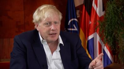 UK PM Boris Johnson