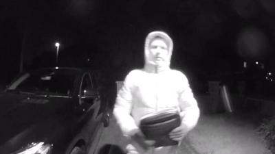 Keyless car theft suspect