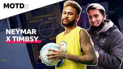 Neymar Jr and Timbsy from MOTDx