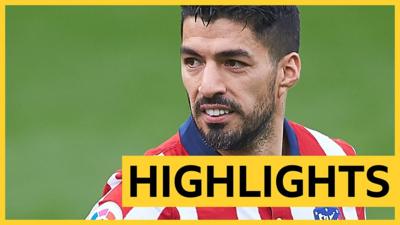 Suarez free-kick extends Atletico lead at top