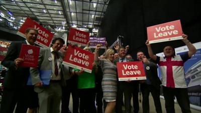 Leave campaigners